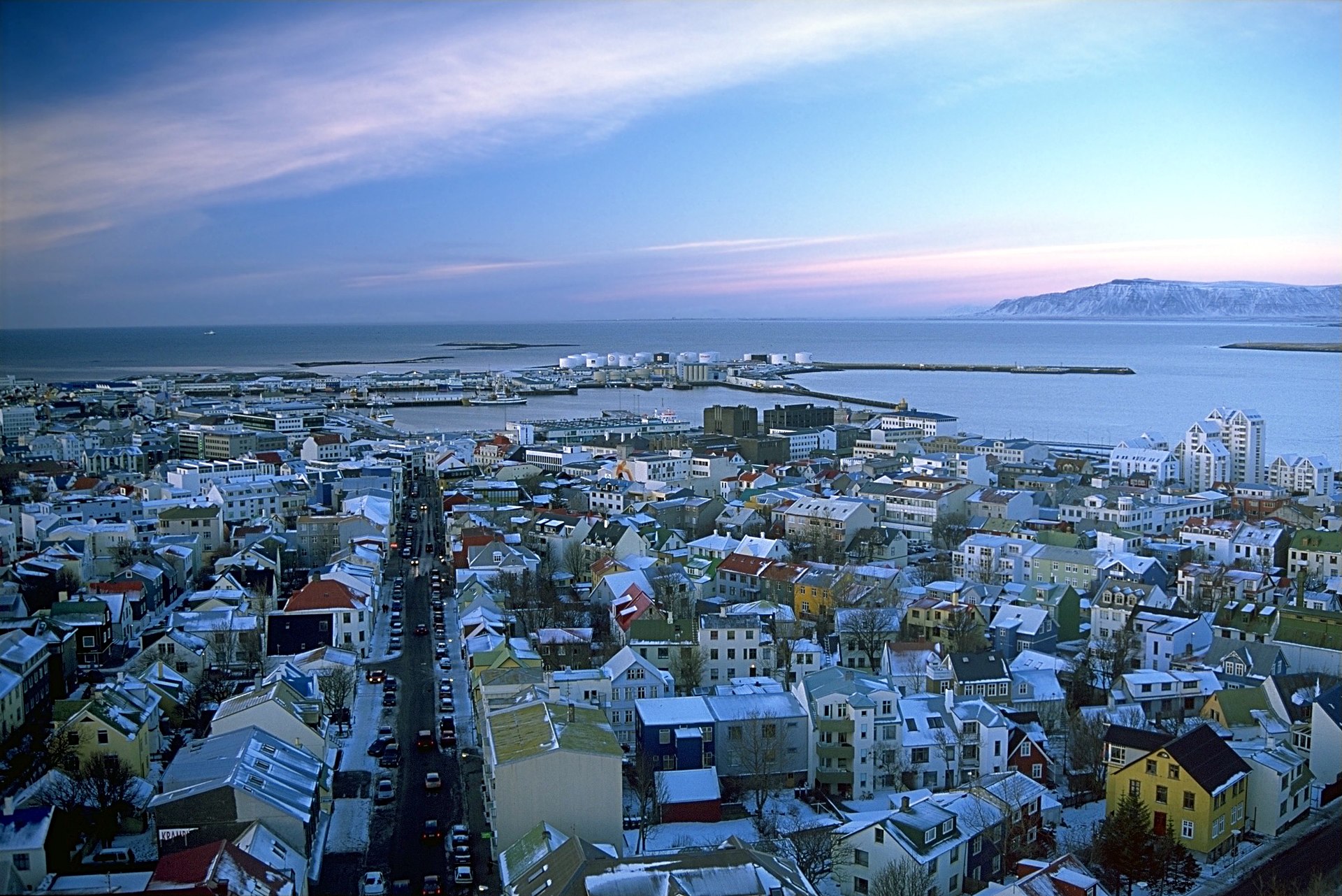 Reykjavik sed ur Hallgrimskirkju