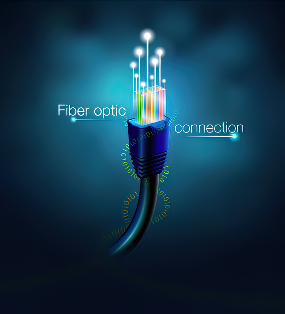 fibre optic cable connector illustration gigapixel very compressed height